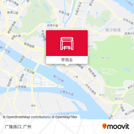 广隆路口地图