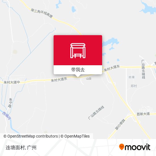 连塘面村地图