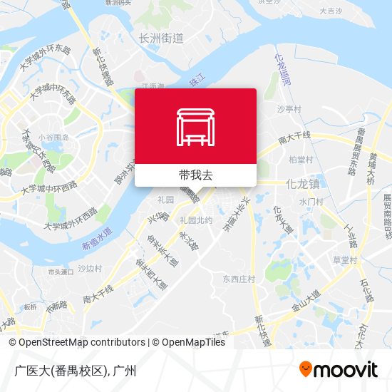 广医大(番禺校区)地图