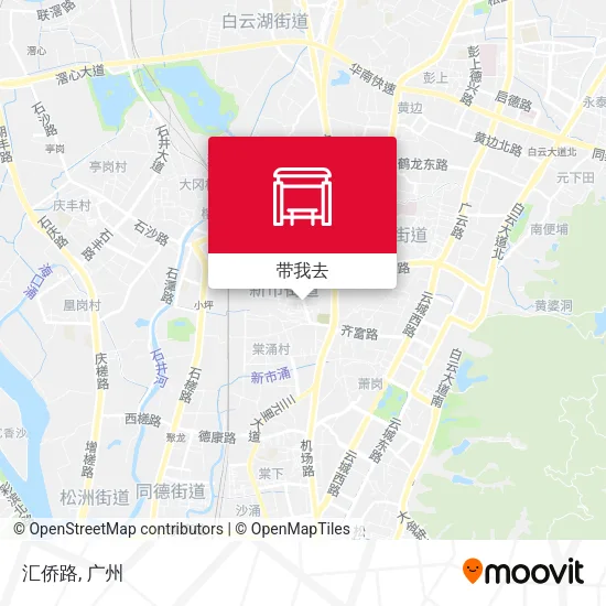 汇侨路地图