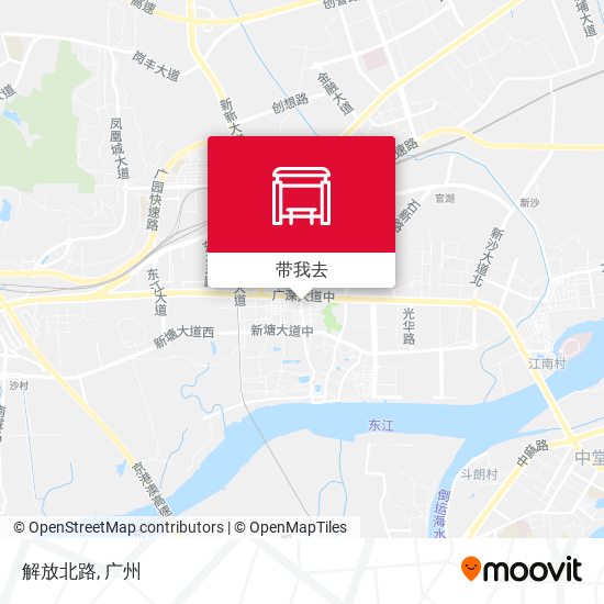 解放北路地图