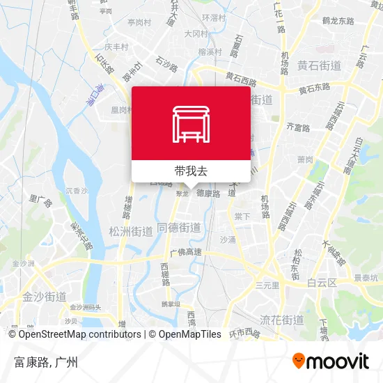 富康路地图