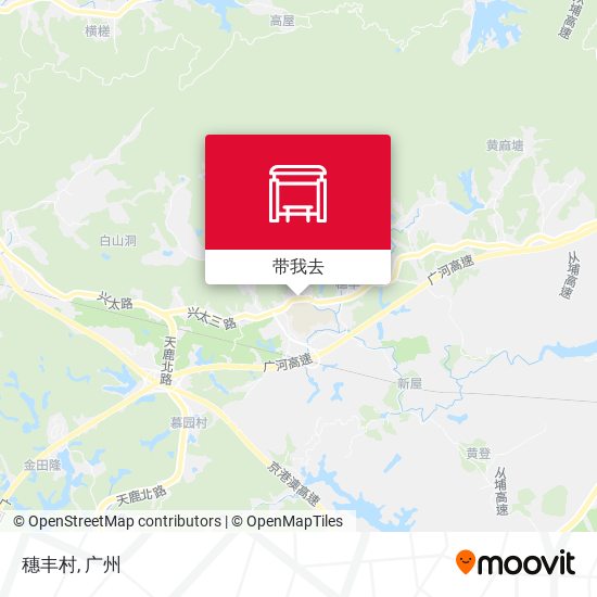 穗丰村地图