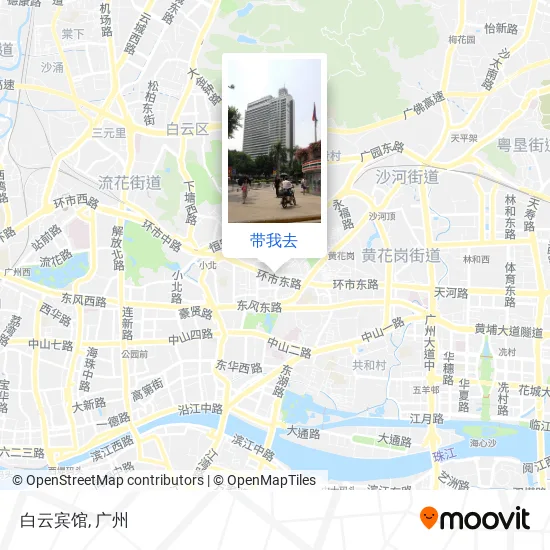 白云宾馆地图
