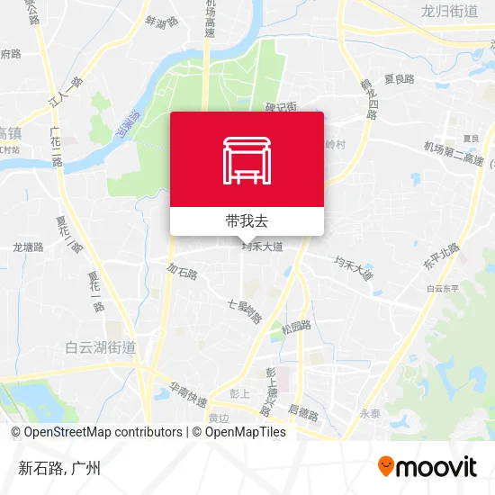 新石路地图