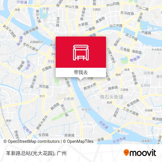 革新路总站(光大花园)地图