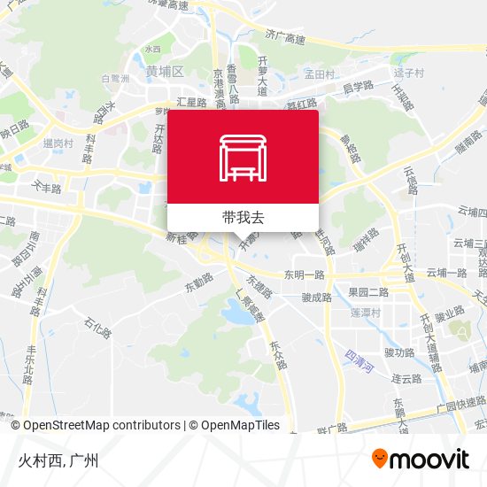 火村西地图