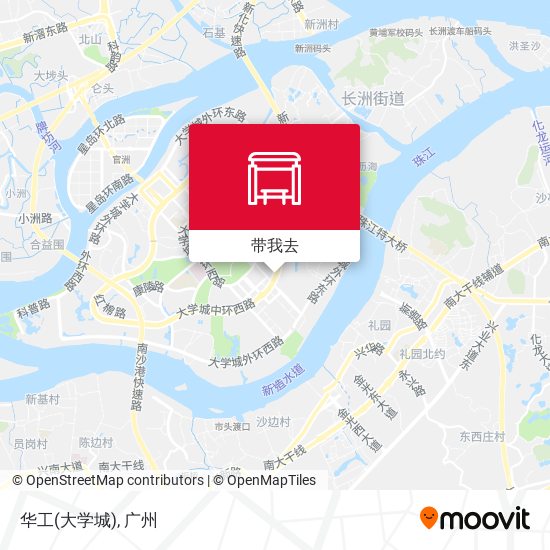 华工(大学城)地图