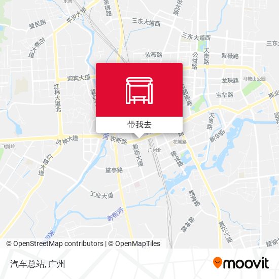 汽车总站地图