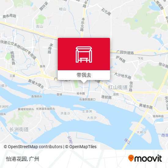 怡港花园地图