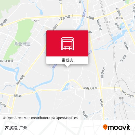 罗溪路地图
