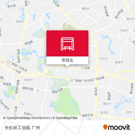 长虹岭工业园地图