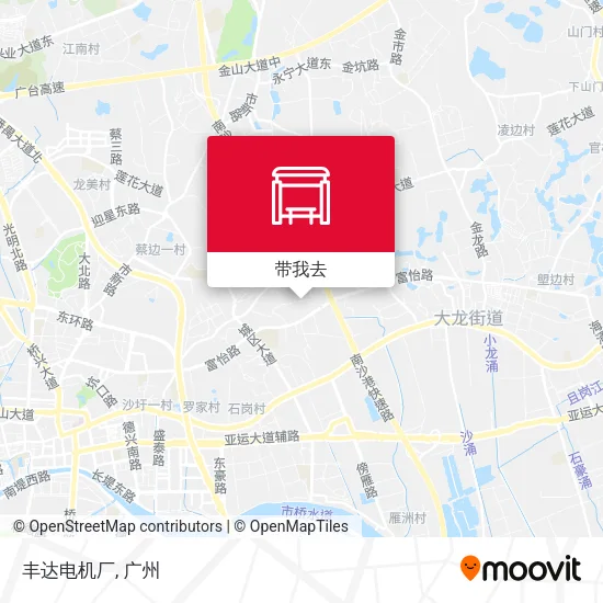 丰达电机厂地图