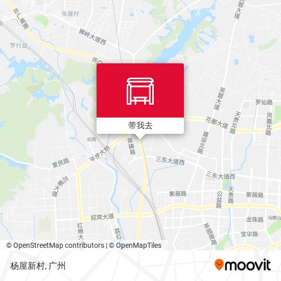杨屋新村地图