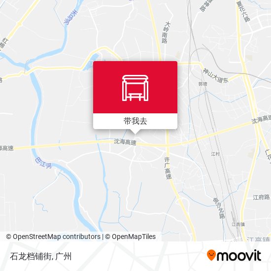 石龙档铺街地图