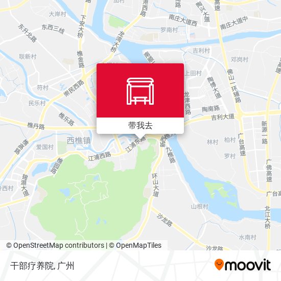 干部疗养院地图