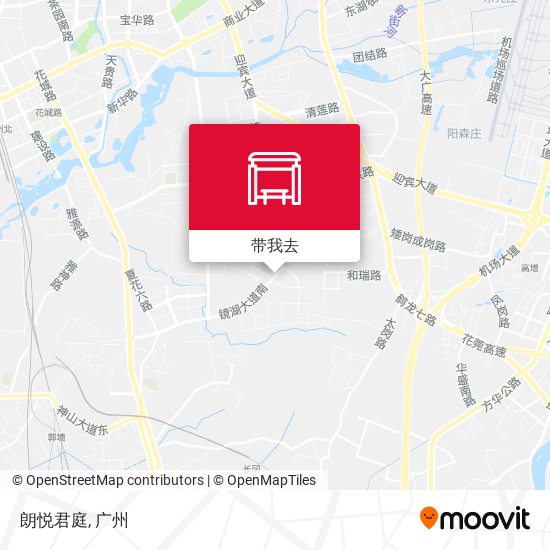 朗悦君庭地图