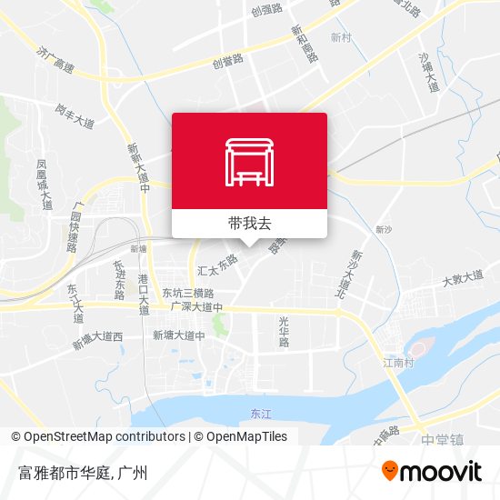 富雅都市华庭地图