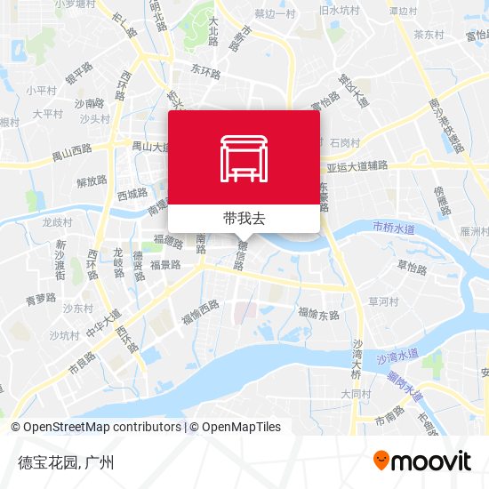 德宝花园地图