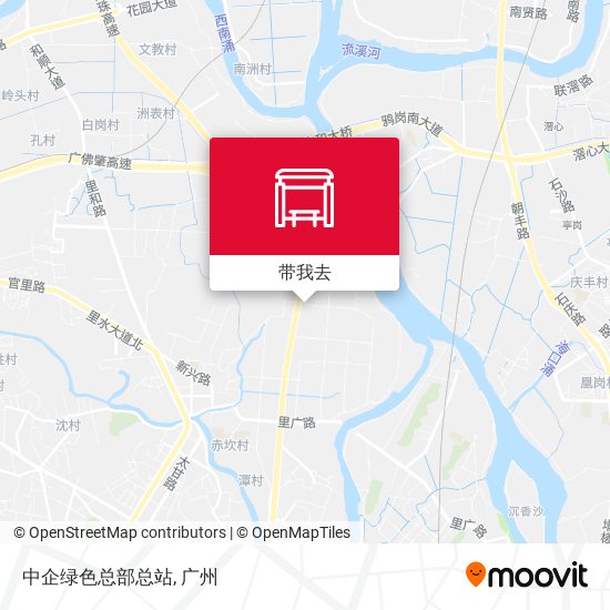 中企绿色总部总站地图