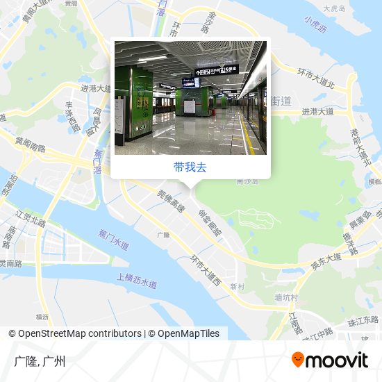 广隆地图