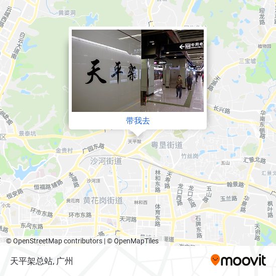 天平架总站地图