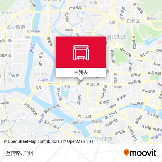 荔湾路地图