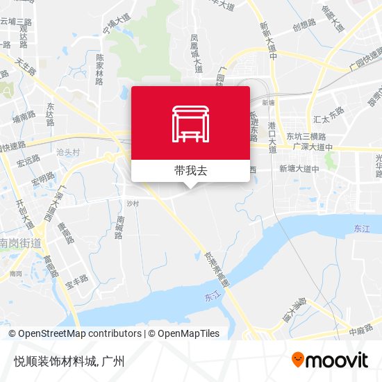 悦顺装饰材料城地图