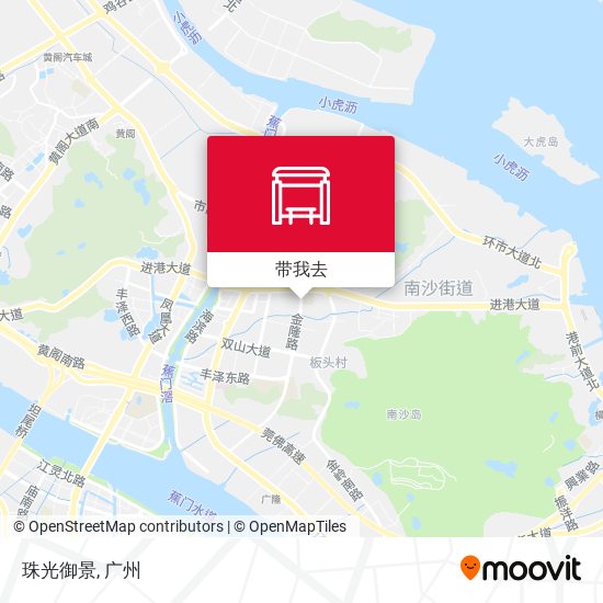 珠光御景地图