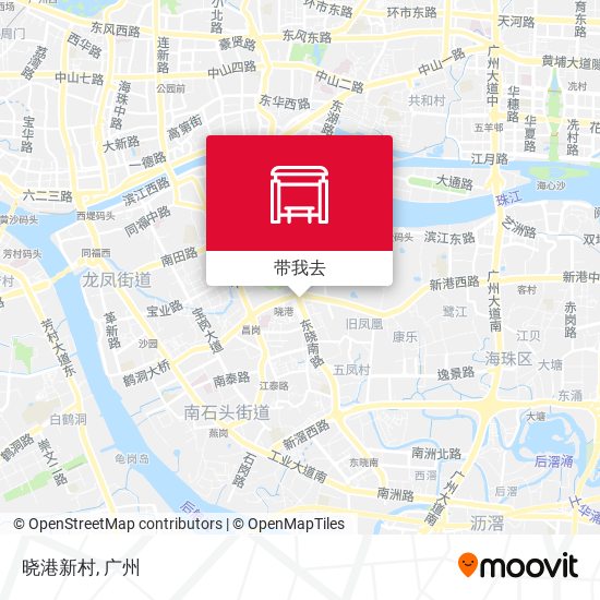 晓港新村地图