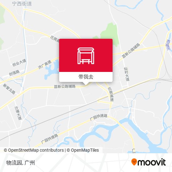 物流园地图