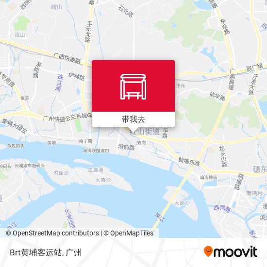 Brt黄埔客运站地图