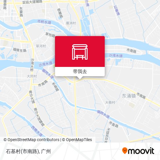 石基村(市南路)地图
