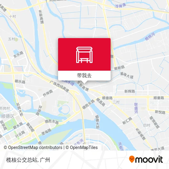 榄核公交总站地图