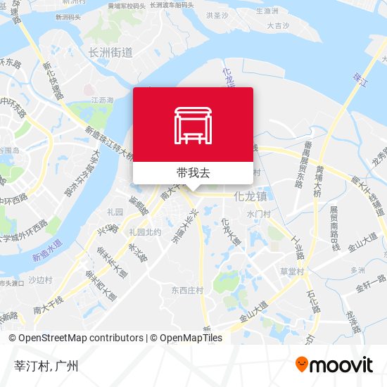 莘汀村地图