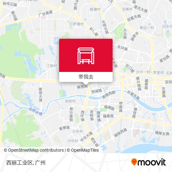 西丽工业区地图