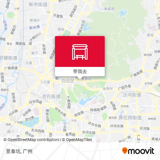 景泰坑地图