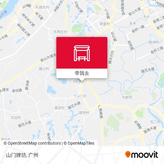 山门牌坊地图