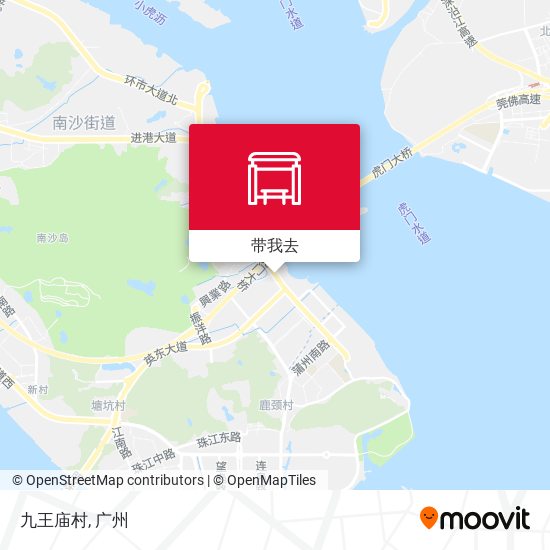 九王庙村地图