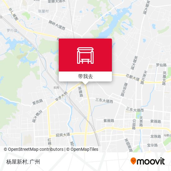 杨屋新村地图