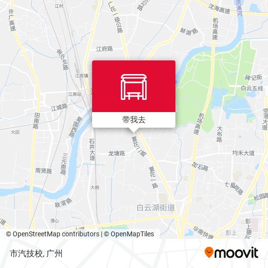 市汽技校地图