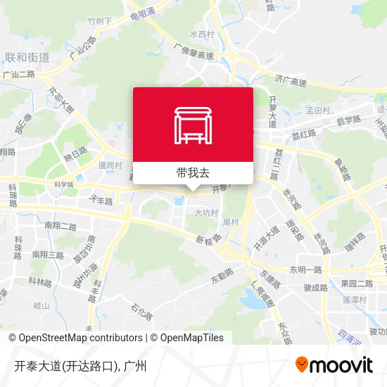 开泰大道(开达路口)地图