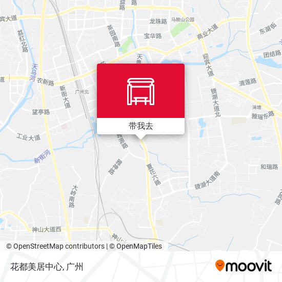 花都美居中心地图