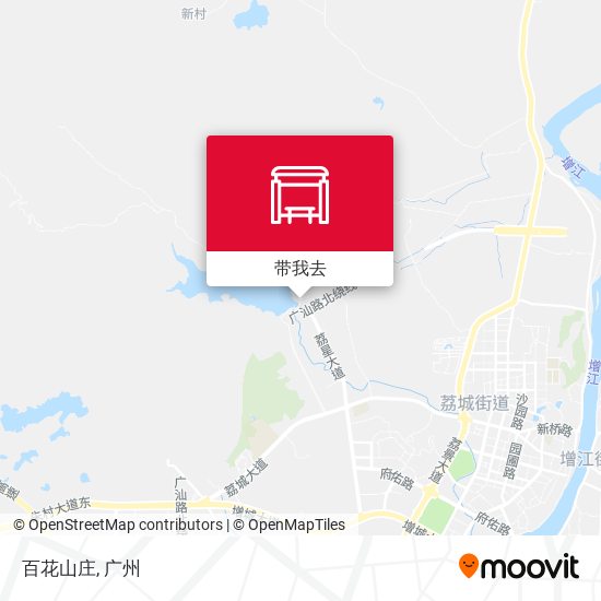 百花山庄地图