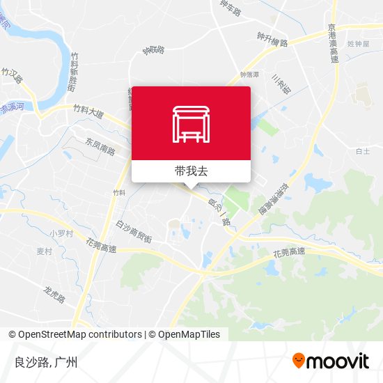 良沙路地图