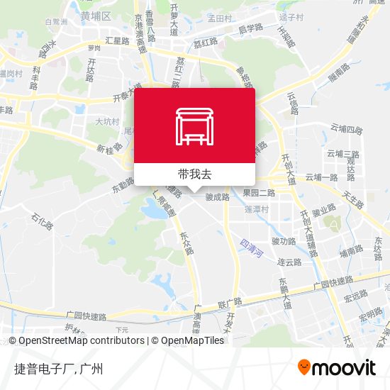 捷普电子厂地图