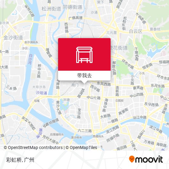 彩虹桥地图