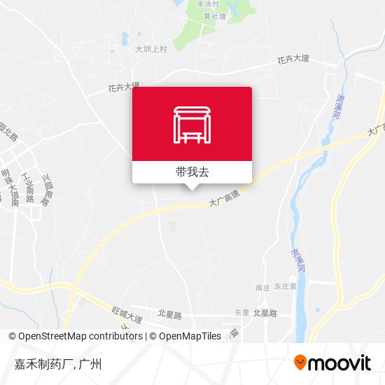 嘉禾制药厂地图