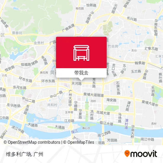 维多利广场地图
