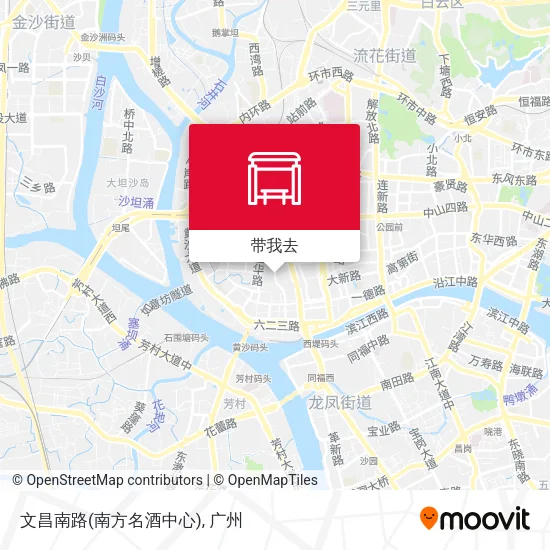 文昌南路(南方名酒中心)地图